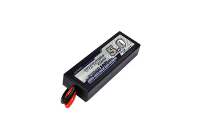 Turnigy Li-Po battery 7.4V 5000mAh 2S2P 40C T-Plug 4 Hard case