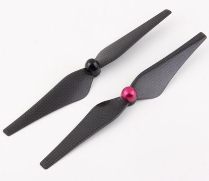 Boscam лопасти карбоновые самозакручивающиеся  для DJI Phantom 2 Vision, Vision + 2шт.