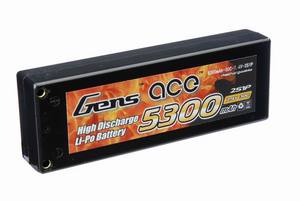 Аккумулятор AE Gens Ace Li-Po battery 7.4V 5300 mAh 2S1P 30C Hard Case