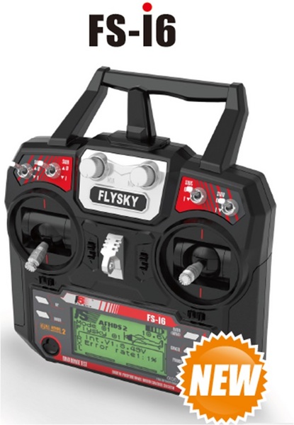 Комплект аппаратуры FlySky i6 / iA6, 6CH, вертолетов и самолетов,