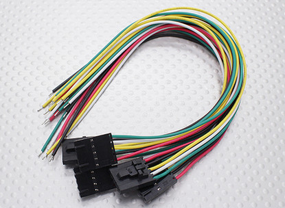 Коннектор "папа" с разъемом Molex 5 pin