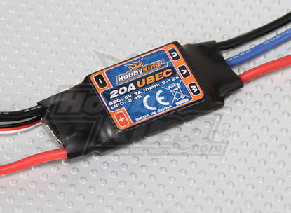 Регулятор скорости Hobby King 20A ESC 3A UBEC для бесколлекторных моторов
