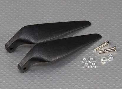 Пропеллер 12х7 складывающейся из спиннером 38мм на вал 4мм