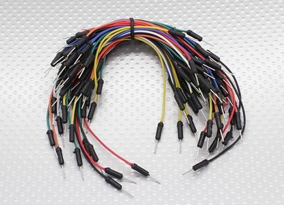 Набор проводов Arduino Bread Board Jumper Set 7 color Pin ends