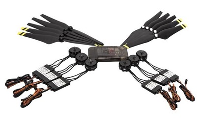 Комплект для сборки гексакоптера DJI E600 (6 двигателей/регуляторов, 5 пар пропеллеров, аксессуары)