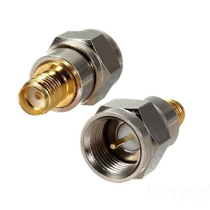 Разъем UHF Alloy Steel F Male Plug To SMA Female