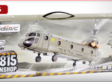 Вертолет UDIRC Gunshop CH-47, 276мм, 3CH, электро, IR, гироскоп, хаки  (Metal RTF)-фото 2