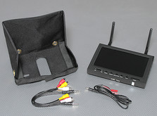 Монитор для FPV Boscam 7" 5,8 Ghz с двумя 32 приемниками на 32 канала и аккумулятором 2500 mAh-фото 4