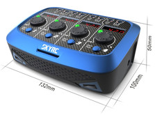 Зарядное устройство SkyRC Quattro Micro для однобаночных LiPo аккумуляторов с блоком питания-фото 4