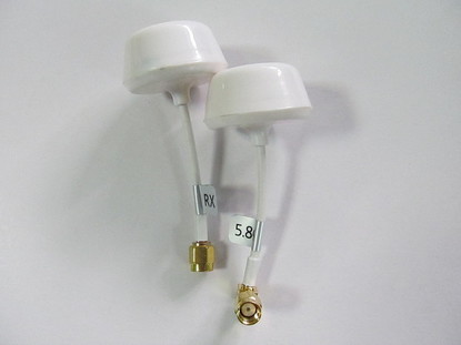 Комплект антенн клевер Boscam для FPV 5,8Ghz белый