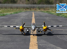 Радиоуправляемая модель-копия самолета X-UAV P-38 Lightning 1400 мм PNF (бесколлекторная)-фото 3