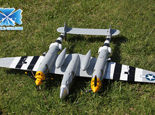 Радиоуправляемая модель-копия самолета X-UAV P-38 Lightning 1400 мм PNF (бесколлекторная)-фото 5