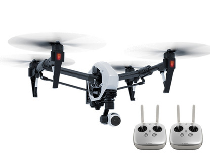 Квадрокоптер DJI Inspire 1 с двумя пультами