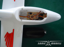 Планер Sonic Modell I-SKY Glider для начинающих электро бесколлекторный 1420мм RTF-фото 2