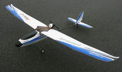 Самолет Tech-One Mercury 
EPO для начинающих электро бесколлекторный 1400мм синий ARF