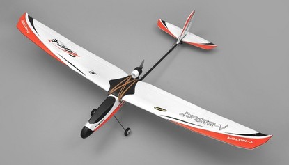 Самолет Tech-One Mercury 
EPO для начинающих электро бесколлекторный 1400мм красный ARF