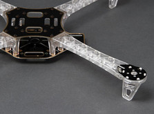 Рама для квадрокоптера Q450 Ghost Edition 450мм с LED подсветкой-фото 2