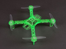 Рама для квадрокоптера FPV250 V4 Ghost Edition 250мм зеленая с LED подсветкой-фото 1