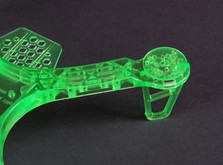 Рама для квадрокоптера FPV250 V4 Ghost Edition 250мм зеленая с LED подсветкой-фото 2