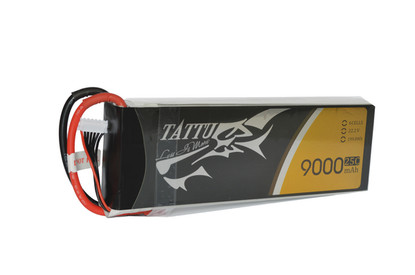 AE Gens Ace TATTU Li-Po 22.2V 9000 mAh 6S1P 25C Soft Case