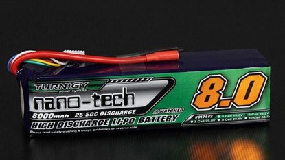 Turnigy Li-Po battery 22.2V 8000mAh 6S1P 25C
