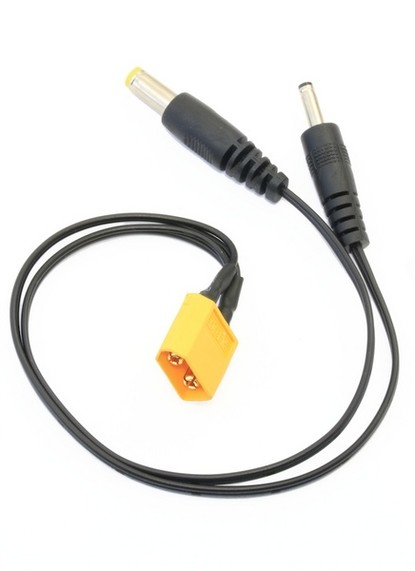 Коннектор XT60 на  3.5&5.5mm DC cable 20см
