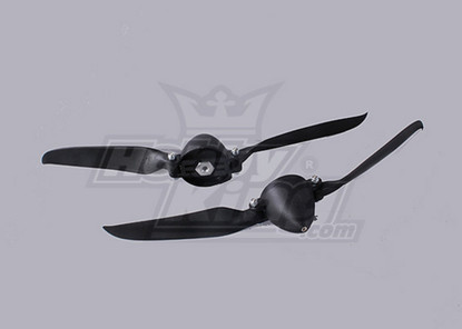 Пропеллер 10х6 складывающийся со спиннером 38мм на вал 4мм