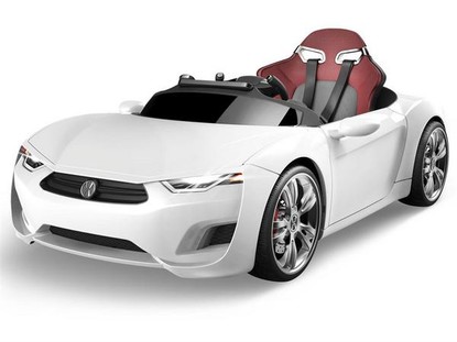 Автомобиль HENES детский; электро 12V; ПДУ Bluetooth 4.0; 8-16км/ч: кожаное кресло;