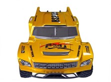 Автомобиль HSP Hummer Dakar H180 1:18 трофи - трак 4WD электро желтый RTR-фото 4
