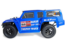 Автомобиль HSP Hummer Dakar H180 1:18 трофи - трак 4WD электро синий RTR-фото 2