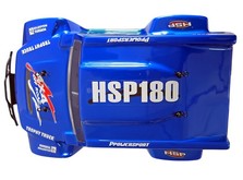 Автомобиль HSP Hummer Dakar H180 1:18 трофи - трак 4WD электро синий RTR-фото 3