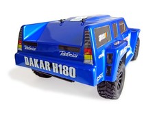 Автомобиль HSP Hummer Dakar H180 1:18 трофи - трак 4WD электро синий RTR-фото 1