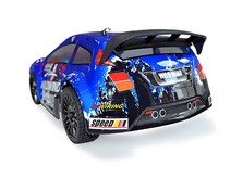 Автомобиль HSP WildWind 1:14 ралли 4WD электро синий RTR-фото 1