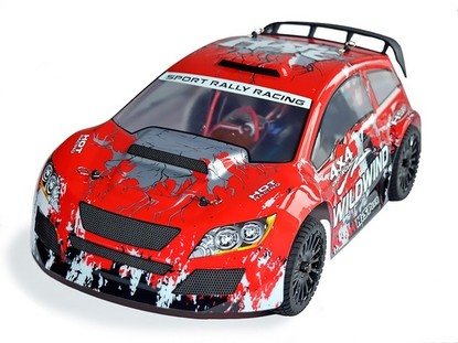 Автомобиль HSP WildWind 1:14 ралли 4WD электро красный RTR