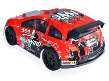 Автомобиль HSP WildWind 1:14 ралли 4WD электро красный RTR-фото 1