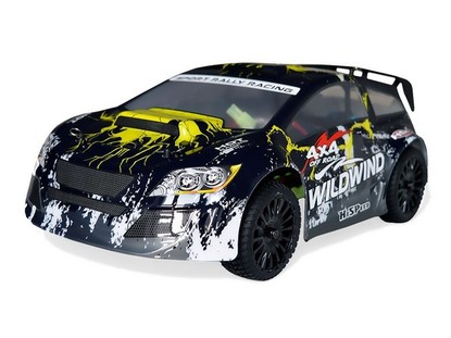 Автомобиль HSP WildWind 1:14 ралли 4WD электро черный RTR