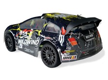 Автомобиль HSP WildWind 1:14 ралли 4WD электро черный RTR-фото 1