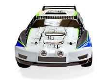 Автомобиль HSP WildWind 1:14 ралли 4WD электро бело-синий RTR-фото 4