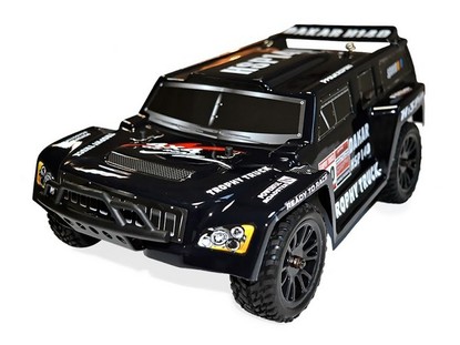 Автомобиль HSP Hummer Dakar H140 1:14 трофи - трак 4WD электро черный RTR