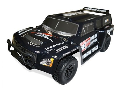 Автомобиль HSP Hummer Dakar H100 1:10 трофи - трак 4WD электро черный RTR