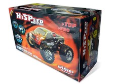 Автомобиль HSP Hummer Dakar H100 1:10 трофи - трак 4WD электро черный RTR-фото 3