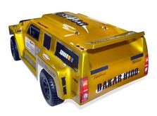 Автомобиль HSP Hummer Dakar H100 1:10 трофи - трак 4WD электро желтый RTR-фото 1