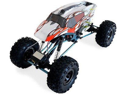 Автомобиль HSP Right Racing 1:10 краулер 4WD электро серый/красный RTR