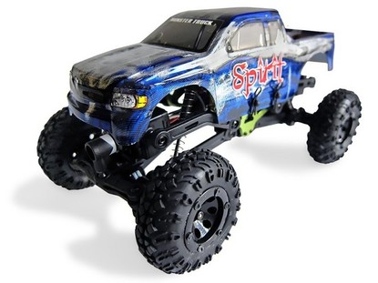 Автомобиль HSP Mini Rock Crawler Spirit 1:24 краулер 4WD электро синий RTR