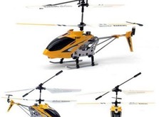 Вертолет Микроша UDIRC U802 155мм, 3CH, IR, с гироскопом, желтый (Metal RTF)-фото 2