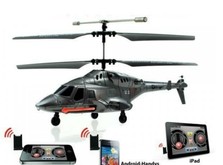 Вертолет UDIRC COBRA U810А 230 мм 3CH IR электро,гироскоп, iPhone&Android, 2 ракетн. установки-фото 4