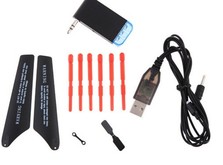 Вертолет UDIRC COBRA U810А 230 мм 3CH IR электро,гироскоп, iPhone&Android, 2 ракетн. установки-фото 2