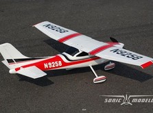 Самолет Sonic Modell Cessna182 500 Class V1 для начинающих электро бесколлекторный 1410мм PNP-фото 3