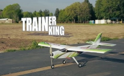 Самолет Tech-One Trainer King для начинающих
 электро бесколлекторный 1118мм ARF