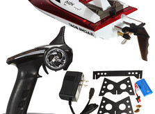 Катер Fei Lun Racing Boat 0,35м 2.4ГГц электро коллекторный, радиус действия 100-150м RTR-фото 2
